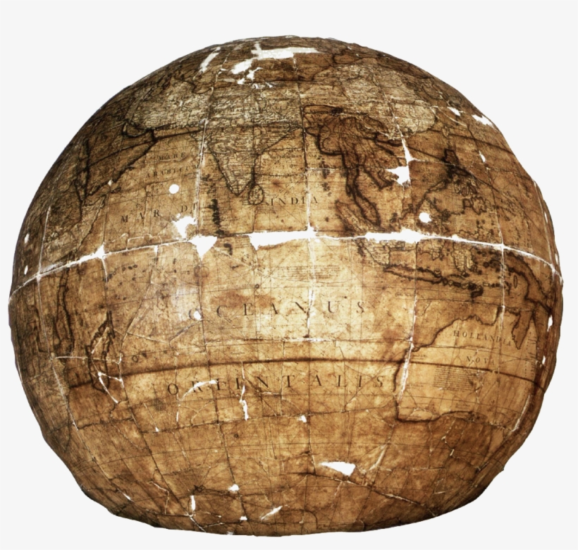 Prior To Conservation, The Globe Had Warped Out Of - Sphere, transparent png download