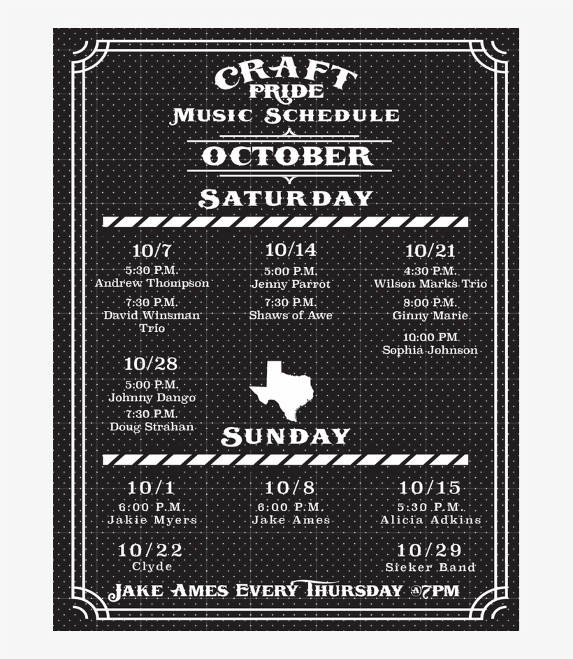 Live Music Four Nights A Week - Portable Network Graphics, transparent png download