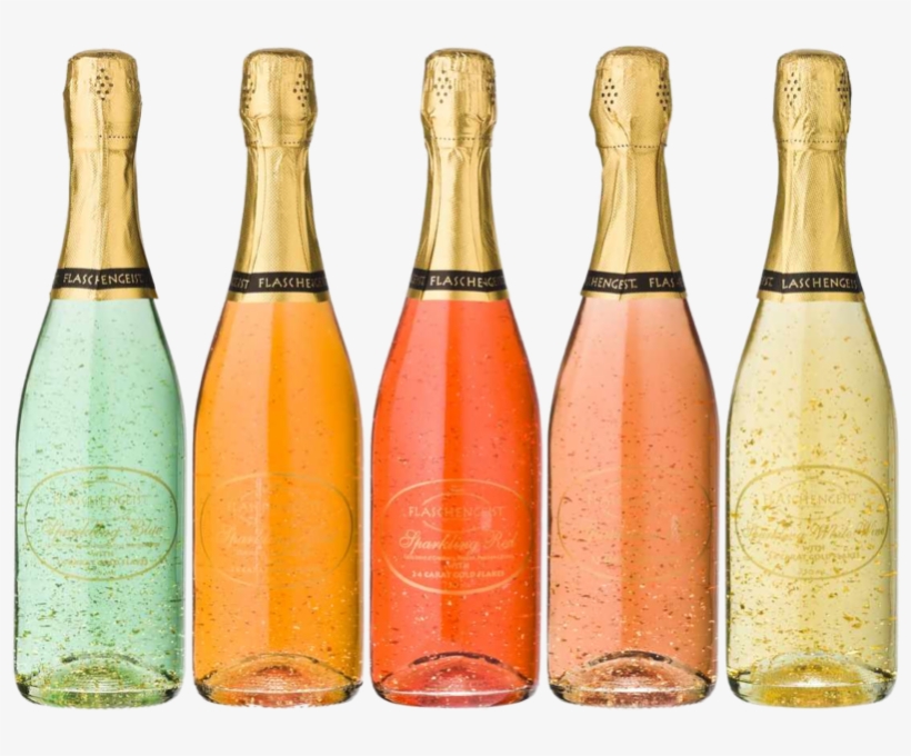 Share This Image - Champagne Bottles Psd, transparent png download