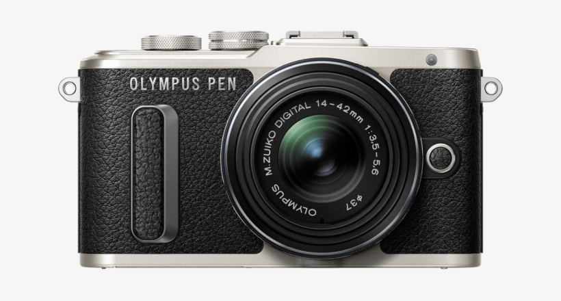 Pen E Pl8 Black Body With 14 42mm Iir Black Lens - Olympus Pen E Pl8 Body, transparent png download