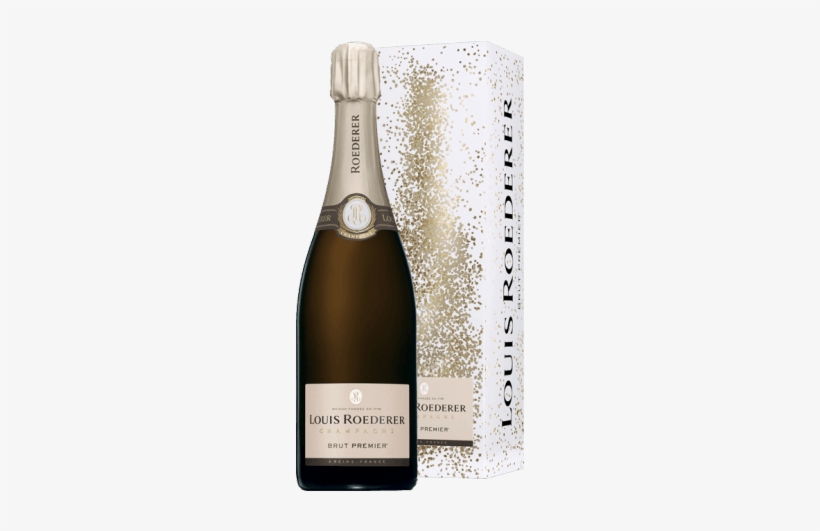 Champagne Louis Roederer Brut Premier In Gift Pack, transparent png download
