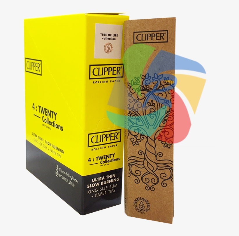 4twenty Clipper Kingsize Papers - Box, transparent png download