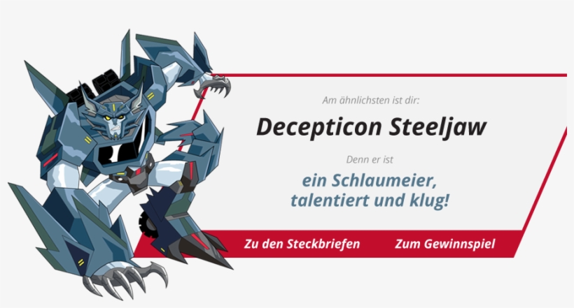 Robots In Disguise - Transformers Steeljaw, transparent png download
