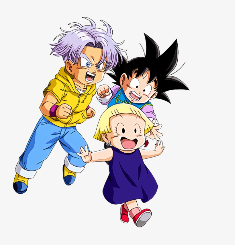 Goten & Marron Character Hd Version - 悟 天 トランクス マーロン, transparent png download