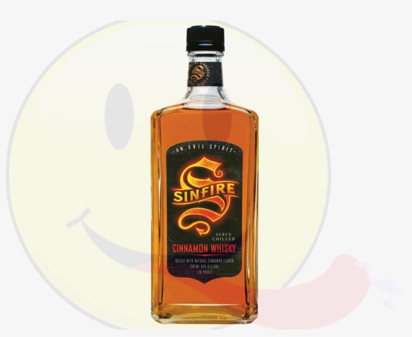 Sinfire Cinnamon Whiskey Png Sinfire Whiskey Review - Sinfire Whiskey, transparent png download