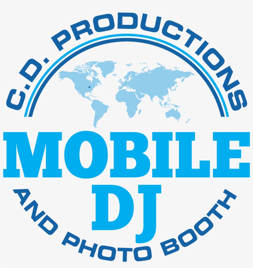 Productions Mobile Dj And Event Production - World Map, transparent png download