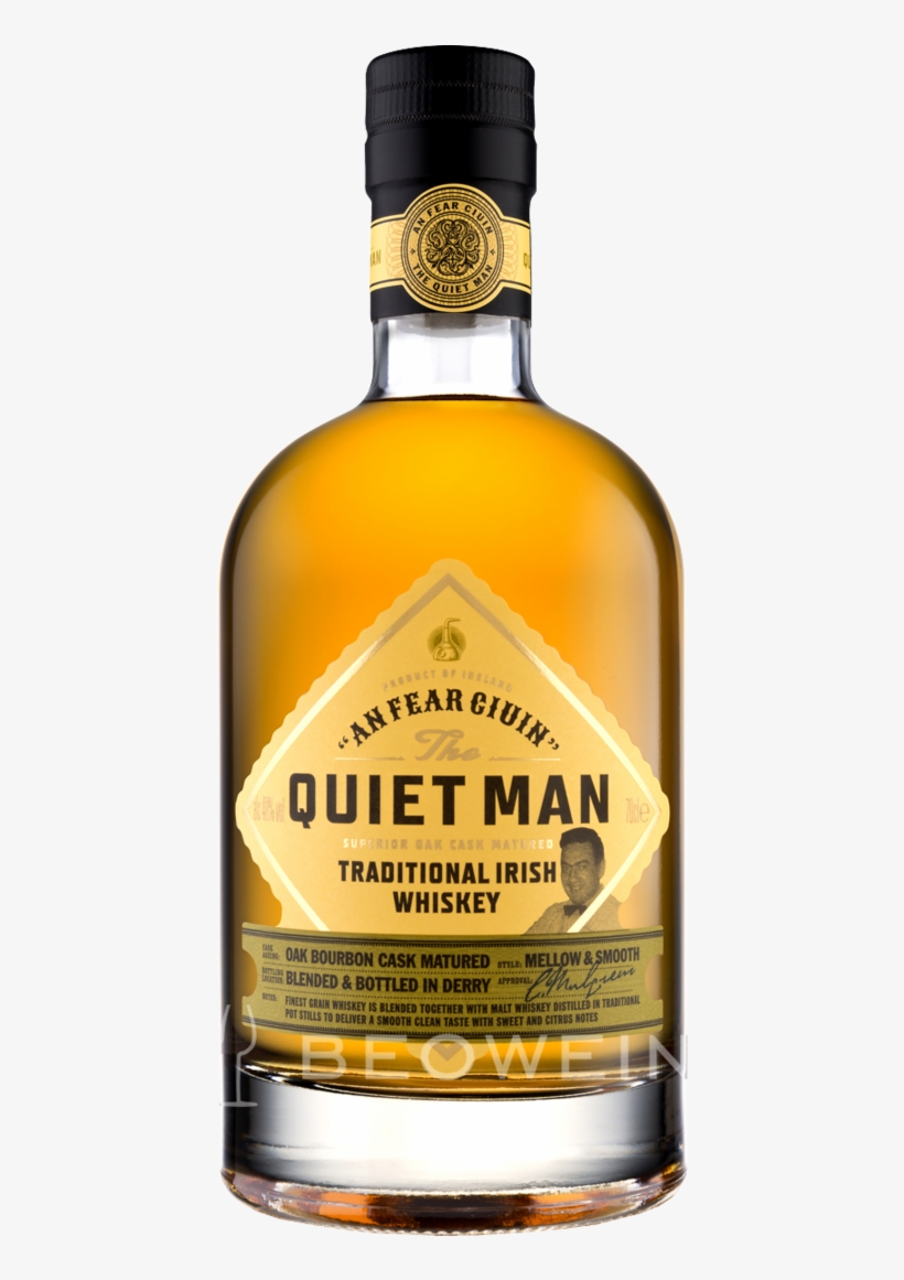 Quiet Man Traditional Irish Whiskey, transparent png download