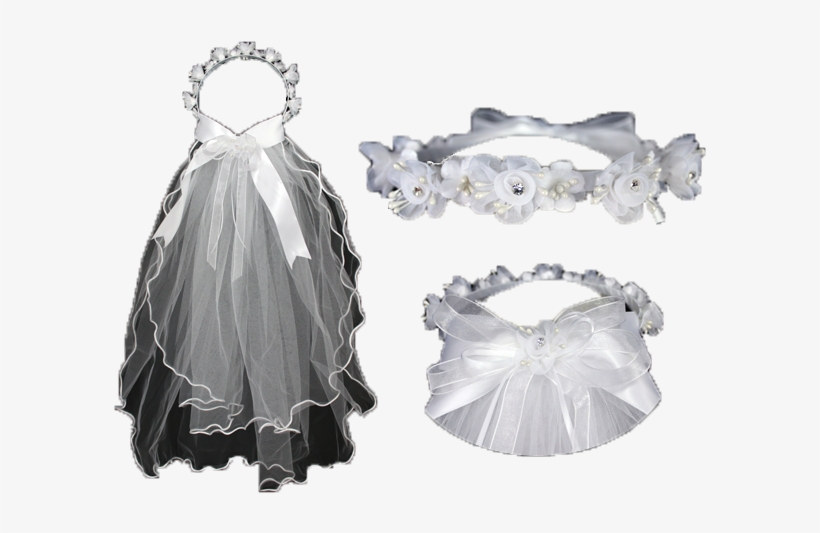 Beautiful White First Communion Veil - Ballet Tutu, transparent png download