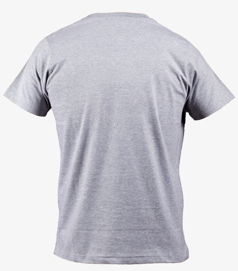 Man Gray T Shirt Clipart Transparent - T Shirt Gris Png, transparent png download