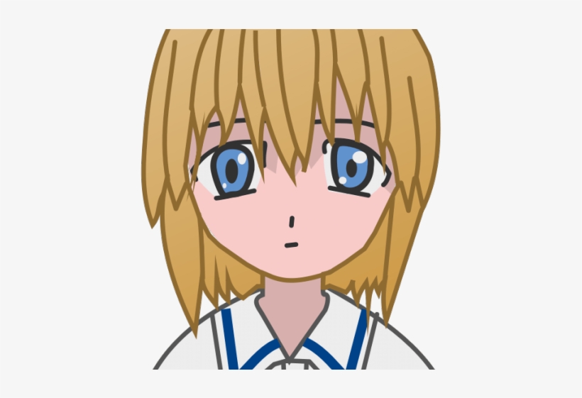 Anime Girl Clipart Anime Person - Anime Girl Clipart, transparent png download