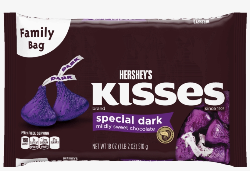 Dark Chocolate Hershey Kiss Nutrition - Superfood PNG Image ...