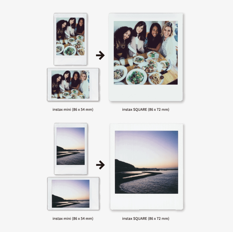 Instax Square Sq6 Vs - Instax Square Sq6 Price, transparent png download