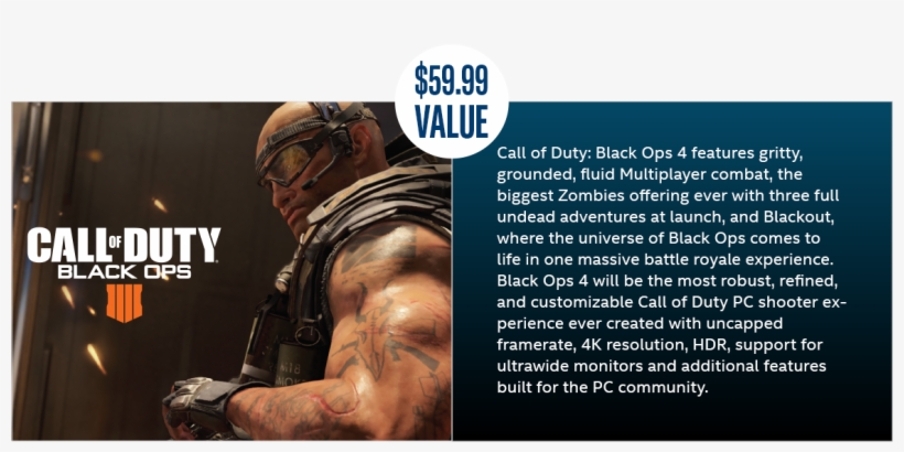 Get Call Of Duty - Call Of Duty Black Ops, transparent png download