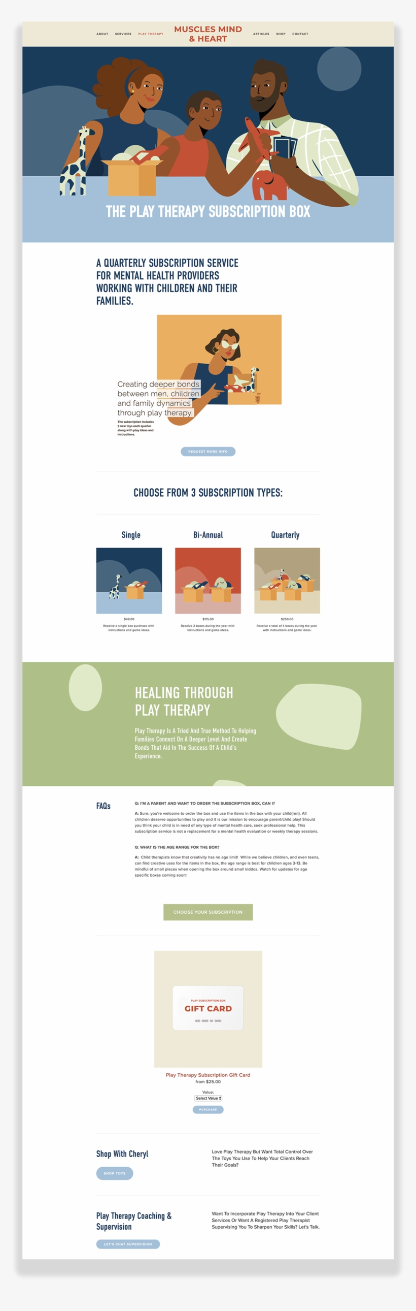 Muscles Mind Heart Website Design Play Therapy Laptop - Flyer, transparent png download
