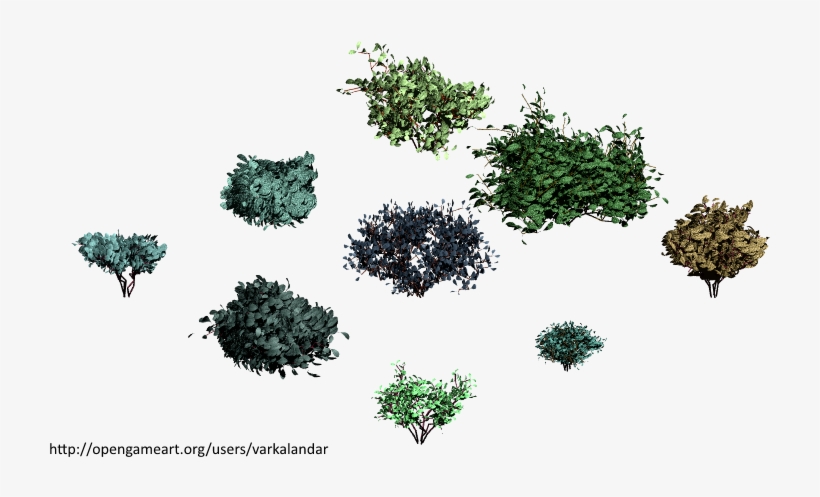 Hjm Bushes 10 Alpha - Tree, transparent png download