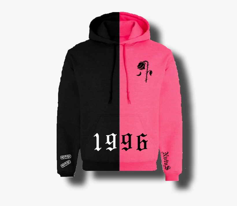Image Of "dead Rose" Exclusive Pink/ Plane - Hoodie, transparent png download