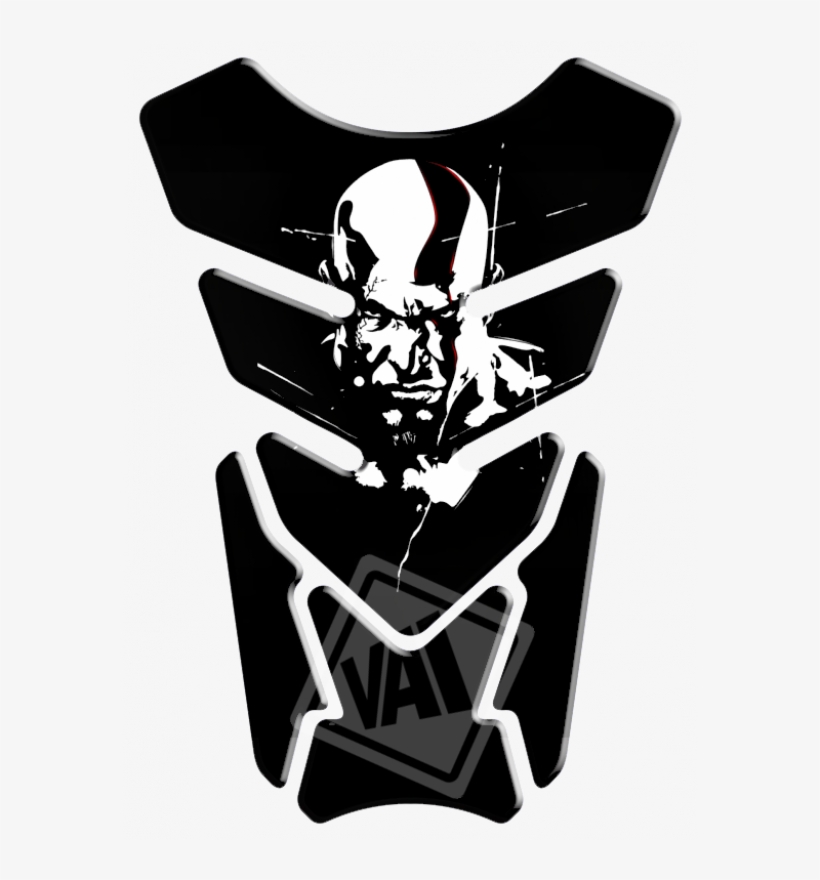 Adesivo Protetor De Tanque God Of War Kratos - Motorcycle, transparent png download