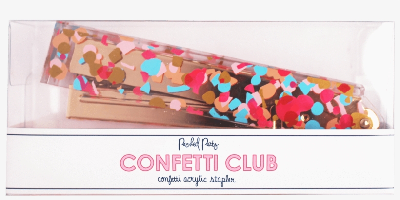 Confetti Stapler Packaging - Lip Gloss, transparent png download