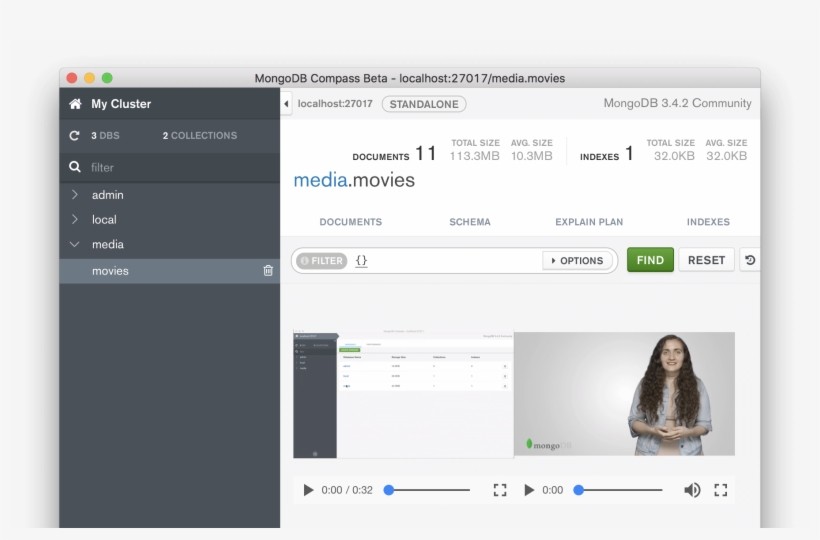 The Compass Plugin Framework Is Exposed As An Api, - Mongodb Ui, transparent png download