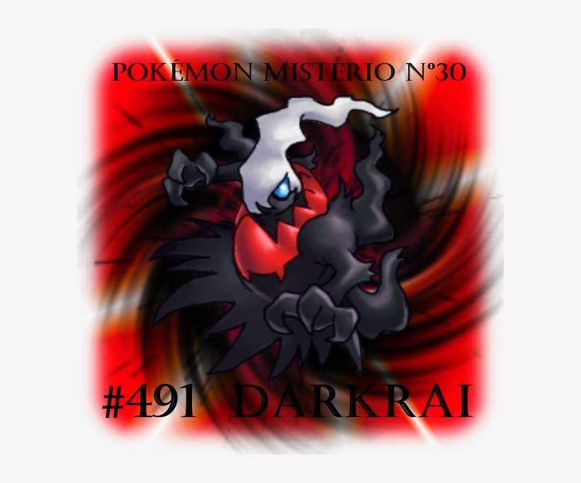 Apesar Da Dificuldade Do Desafio De Halloween Do Pokémundo, - Pokemon Darkrai, transparent png download