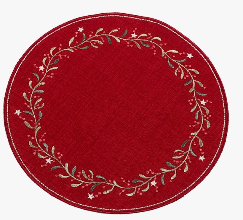 Tablecloth "mistletoe" - Circle, transparent png download