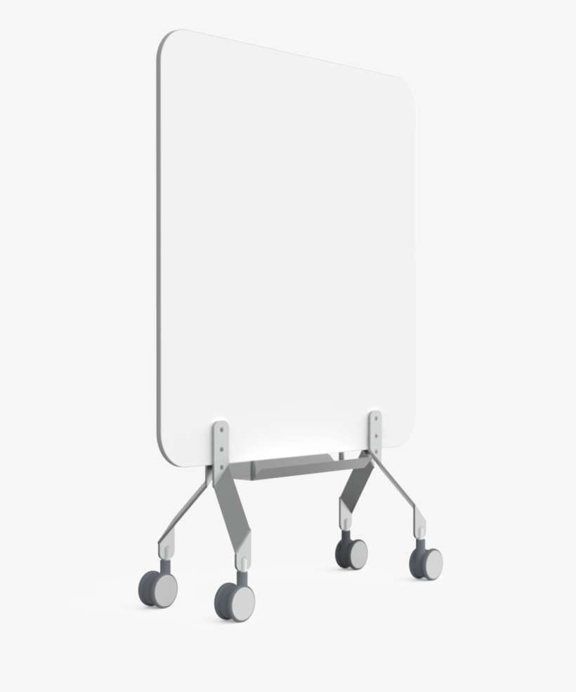 Double - Designer Whiteboard On Wheels, transparent png download