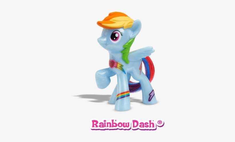 Hope This Set Will Also Be Released In The Philippines - My Little Pony Rainbow Dash Happy Meal, transparent png download