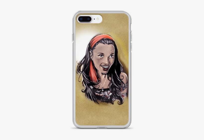 Pretty Girl With Red Hair Tie Iphone Case - Iphone, transparent png download