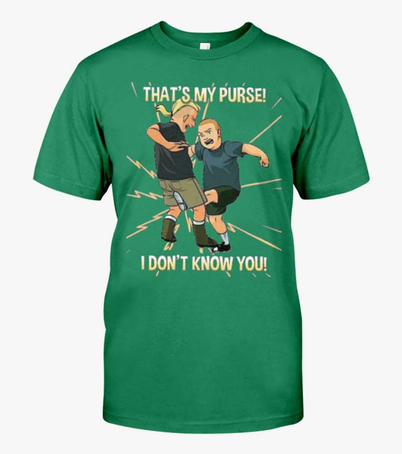Bobby Hill That's My Purse Cotton T Shirt - John Wick T Shirt Be Kind To Animals, transparent png download