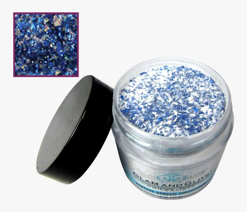 Glam And Glits Blue Smoke - Glam And Glits Nail Design, transparent png download