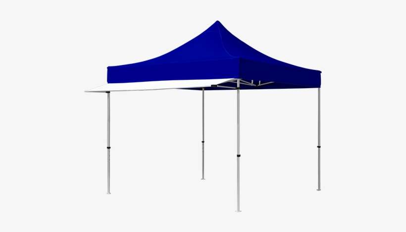 Shown Here Is Our White Tent Awning In 10ft Length, - Canopy, transparent png download