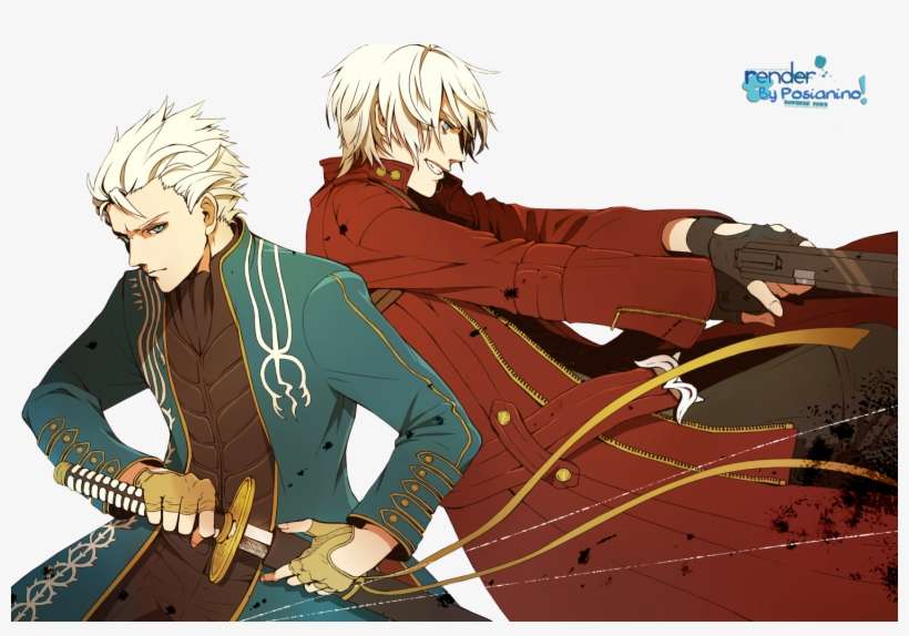 Serie - Anime Devil May Cry Vergil, transparent png download