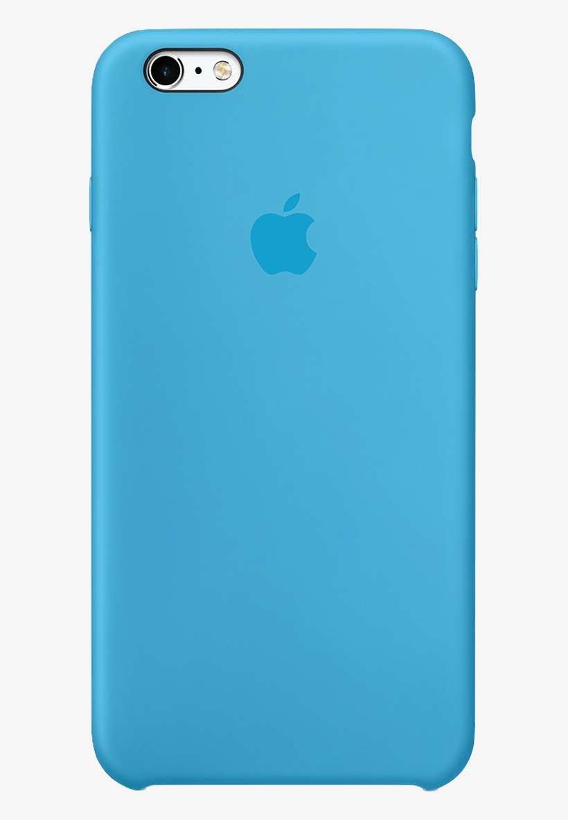Iphone 6s Plus Silicone Case, Blue - Iphone 6s, transparent png download