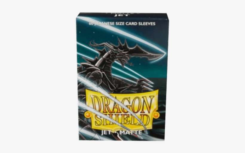 Dragon Shield Small Sleeves Japanese Matte Jet - Dragon Shield Matte Jet, transparent png download