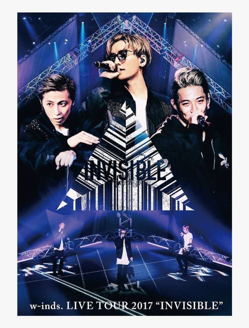 W-inds - - W-inds. Live Tour 2017 "invisible", transparent png download