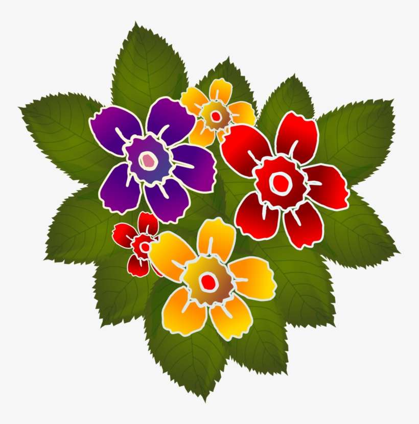 Floral Design Flower Bouquet Petal Cut Flowers - Clipart Bukiet Bez Tła, transparent png download
