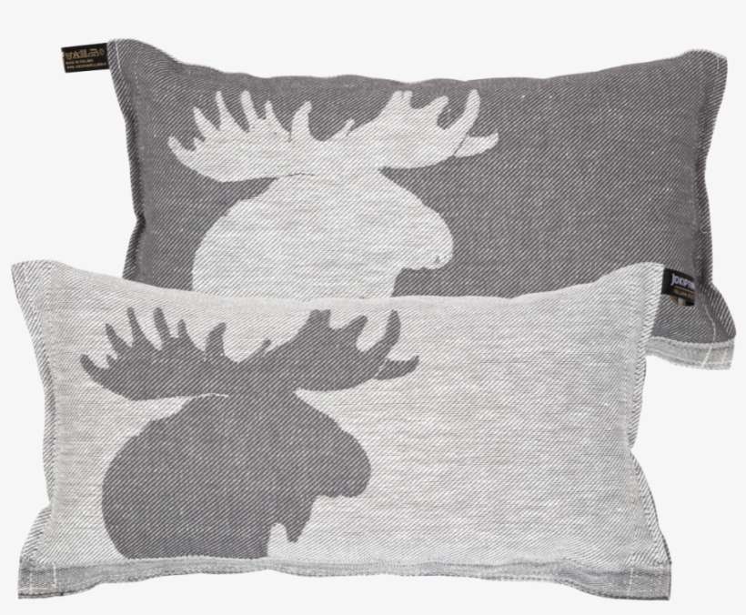 Kaiku Pillow, White/dark Gray New - Cushion, transparent png download