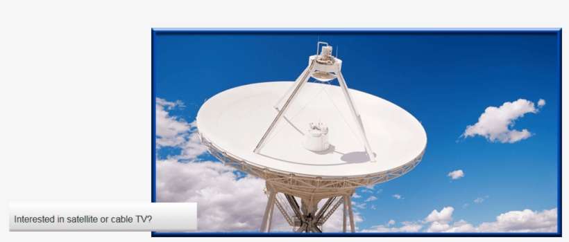 Large White Satellite Dish - Radio Telescope, transparent png download