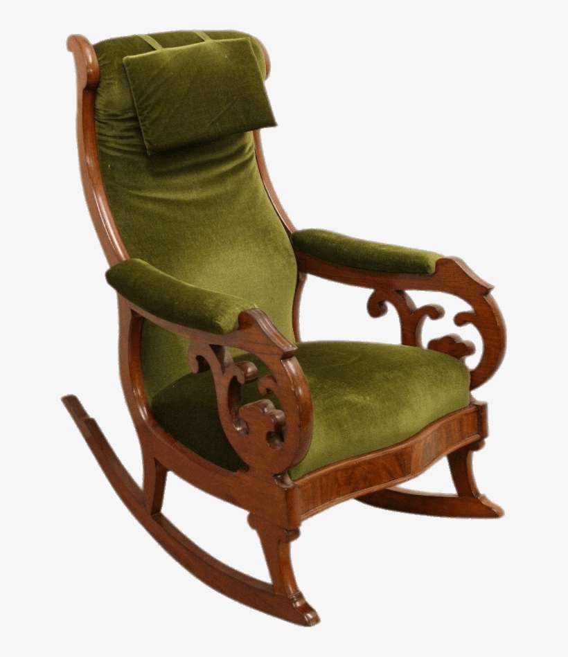 Furniture - Rocking Chair, transparent png download