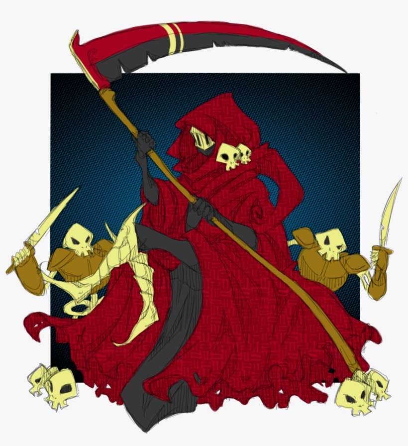 “scythes Are Impractical Battle Weapons” You Say But - Illustration, transparent png download