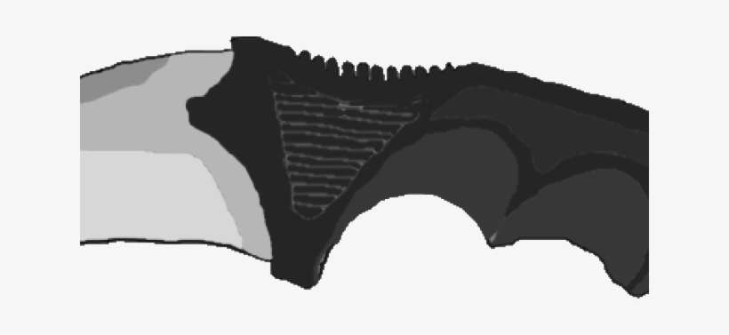 Drawn Khife Karambit - Bat, transparent png download