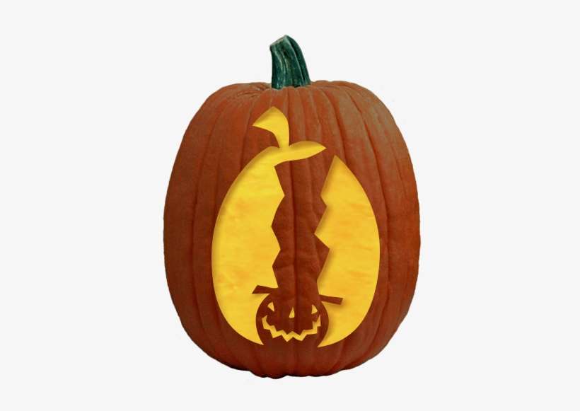 Abraham Pumpkin Carving Pattern - Jack-o'-lantern, transparent png download