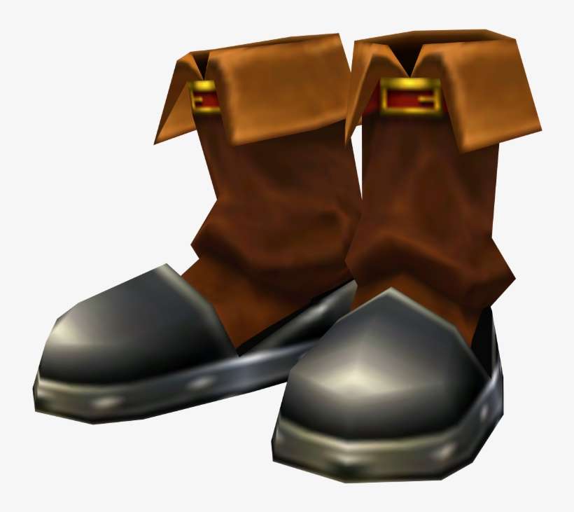 Imagine Getting Kicked By These - Legend Of Zelda Iron Boots, transparent png download
