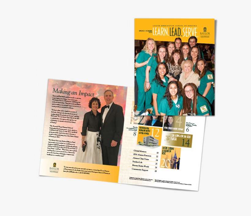 Baylor School Of Nursing - Flyer, transparent png download