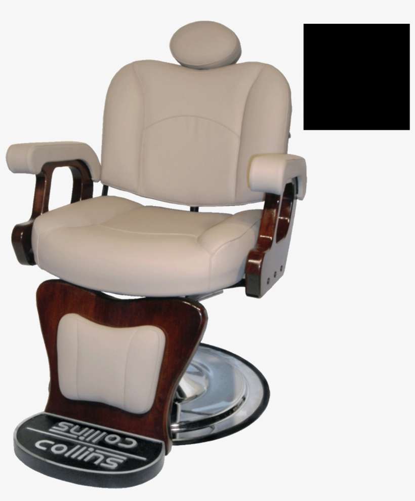 Collinsleather Commander Barber Chair - Barber Chair, transparent png download