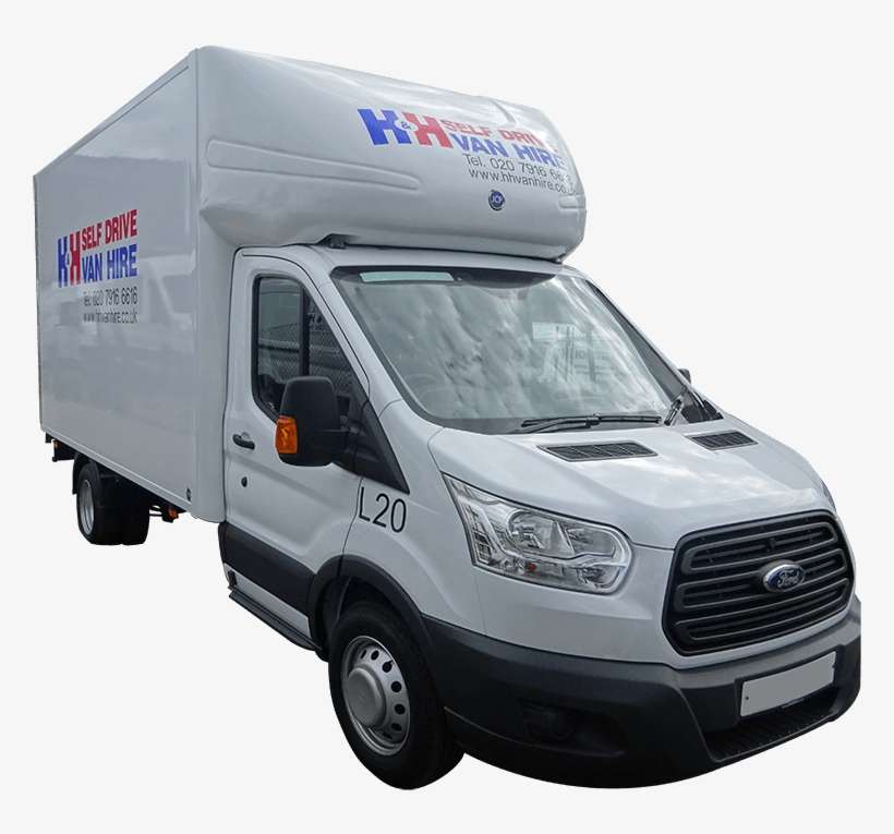 Ford Transit 350 Luton Van 2198cc Euro - Commercial Vehicle, transparent png download