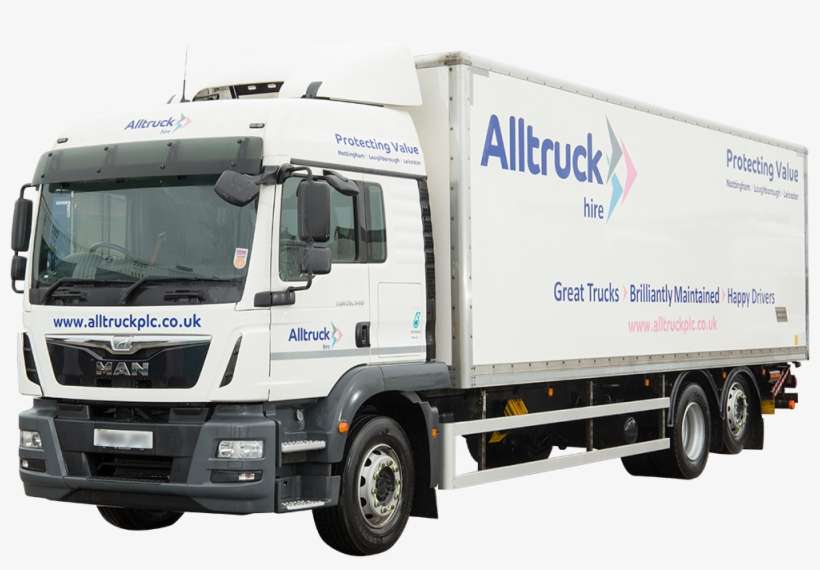 26t Box - Trailer Truck, transparent png download