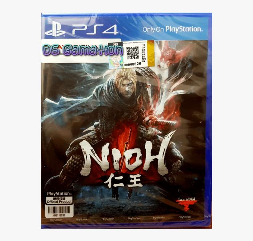 Hot Top Rated Offer Nioh - Ps4 Niho Cover, transparent png download