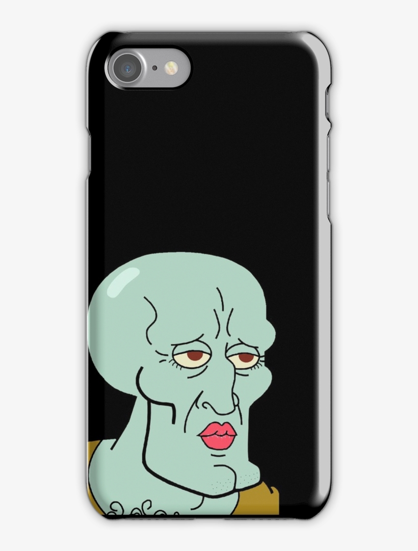 Handsome Squidward Iphone 7 Snap Case - Don T We Merch Phone Case, transparent png download