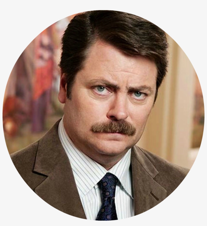 Ron Swanson - Bandama Caldera, transparent png download